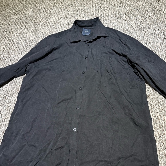 TWO Grand Frank 100% lyocell shirts Size L - Picture 5 of 6